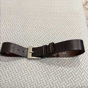 ESPRIT BLACK GENUINE LEATHER BELT SIZE 30”/75cm..